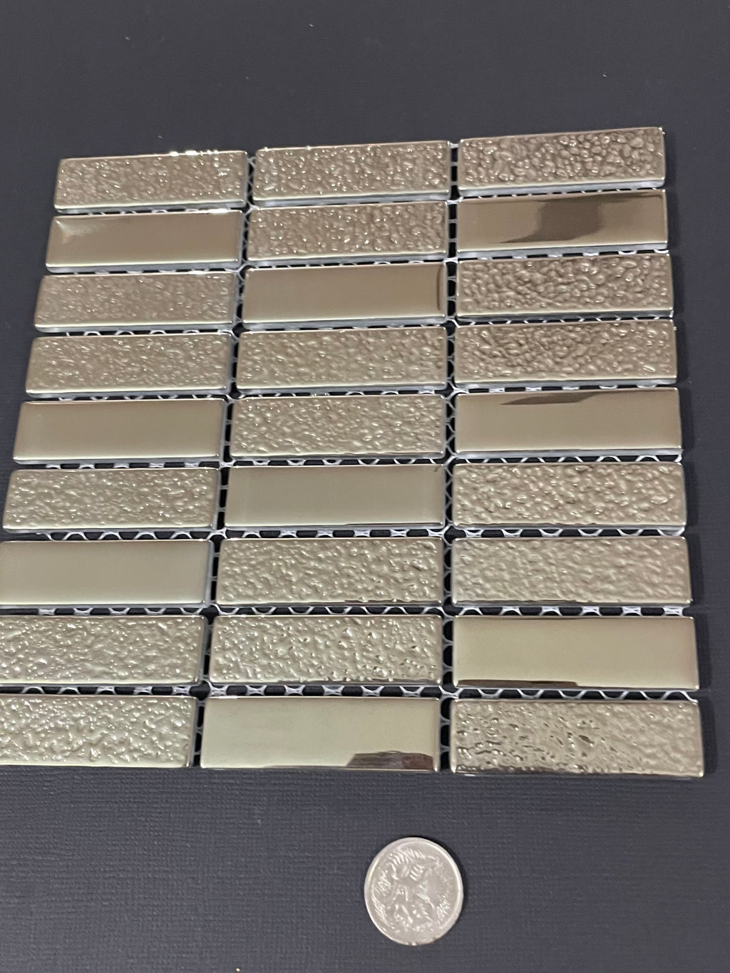 Gold Glass Bars