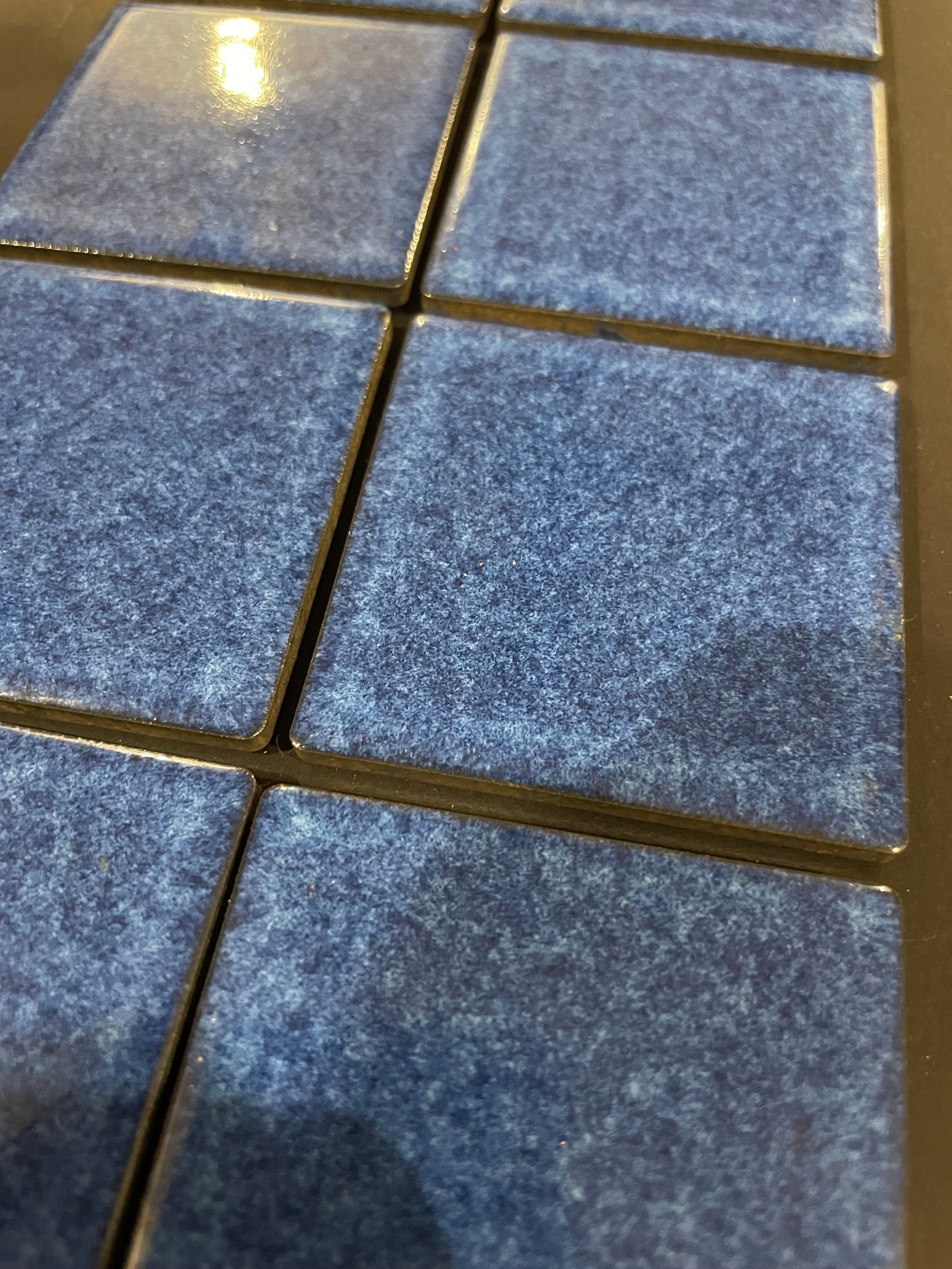 Blue Ceramic Pool Tile
