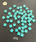 Glass Crystal Squares - Blue Mix