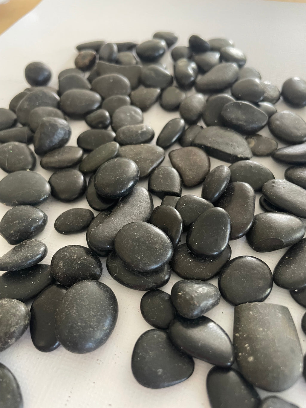 Small Polished Black Stones
