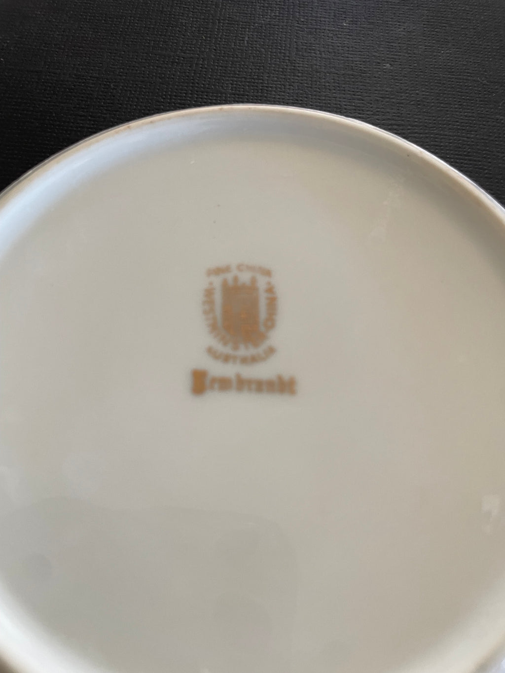 Plate Round - Rembrandt
