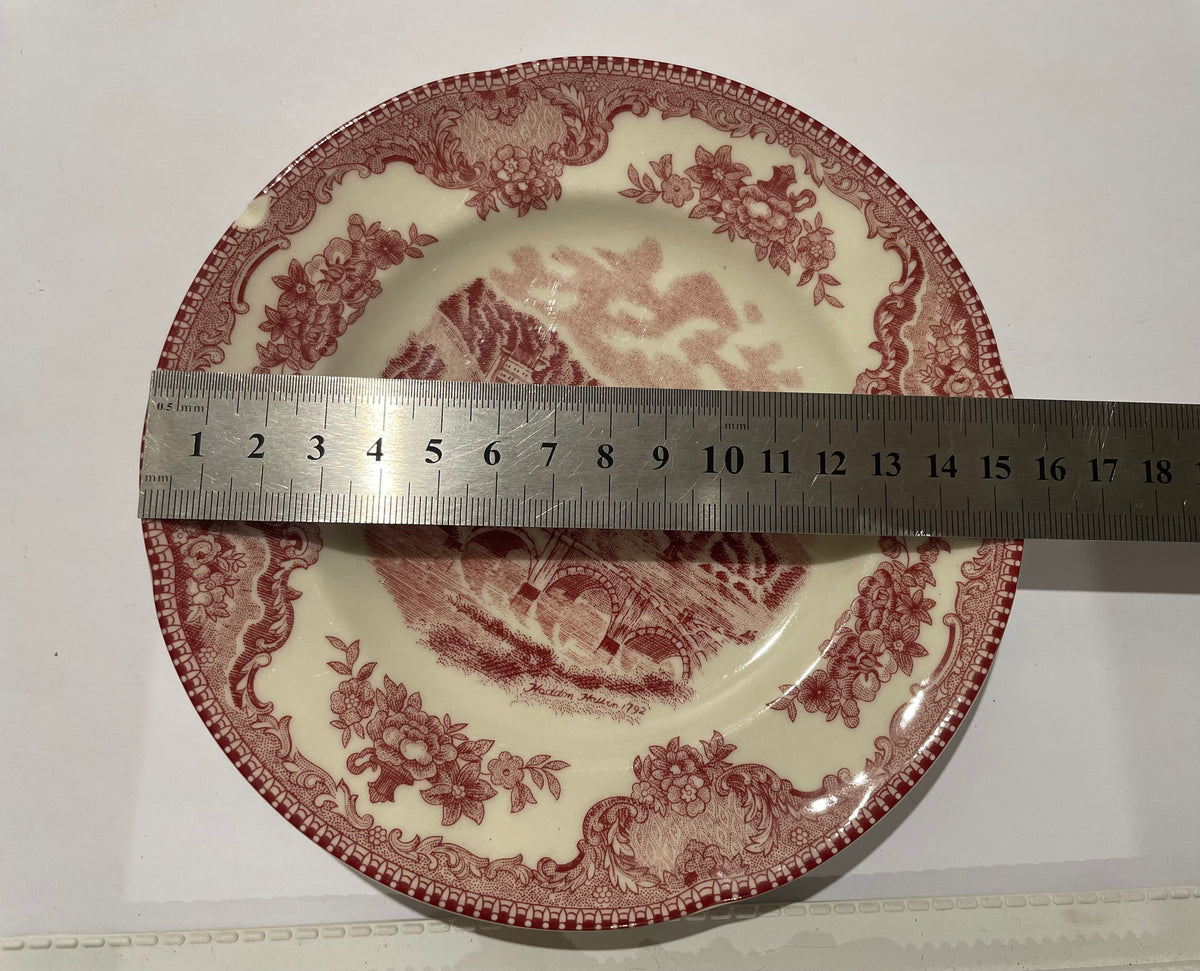 Whole Plate - Pink Haddon Hall
