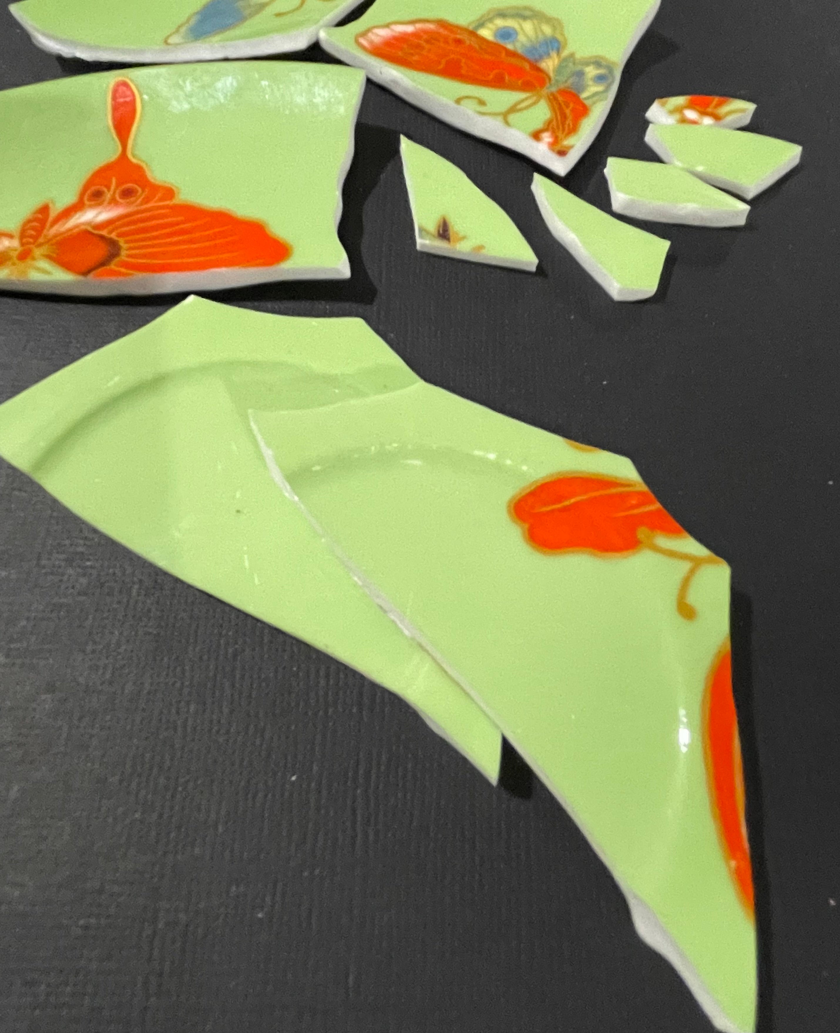 Green butterfly