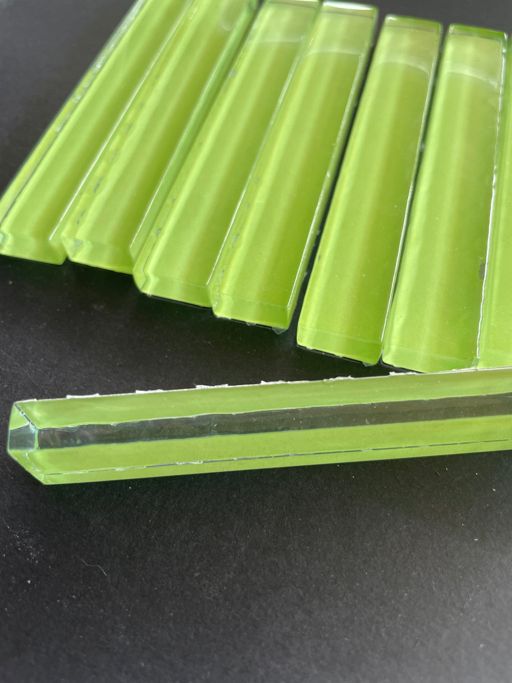 Glass Bars - Green