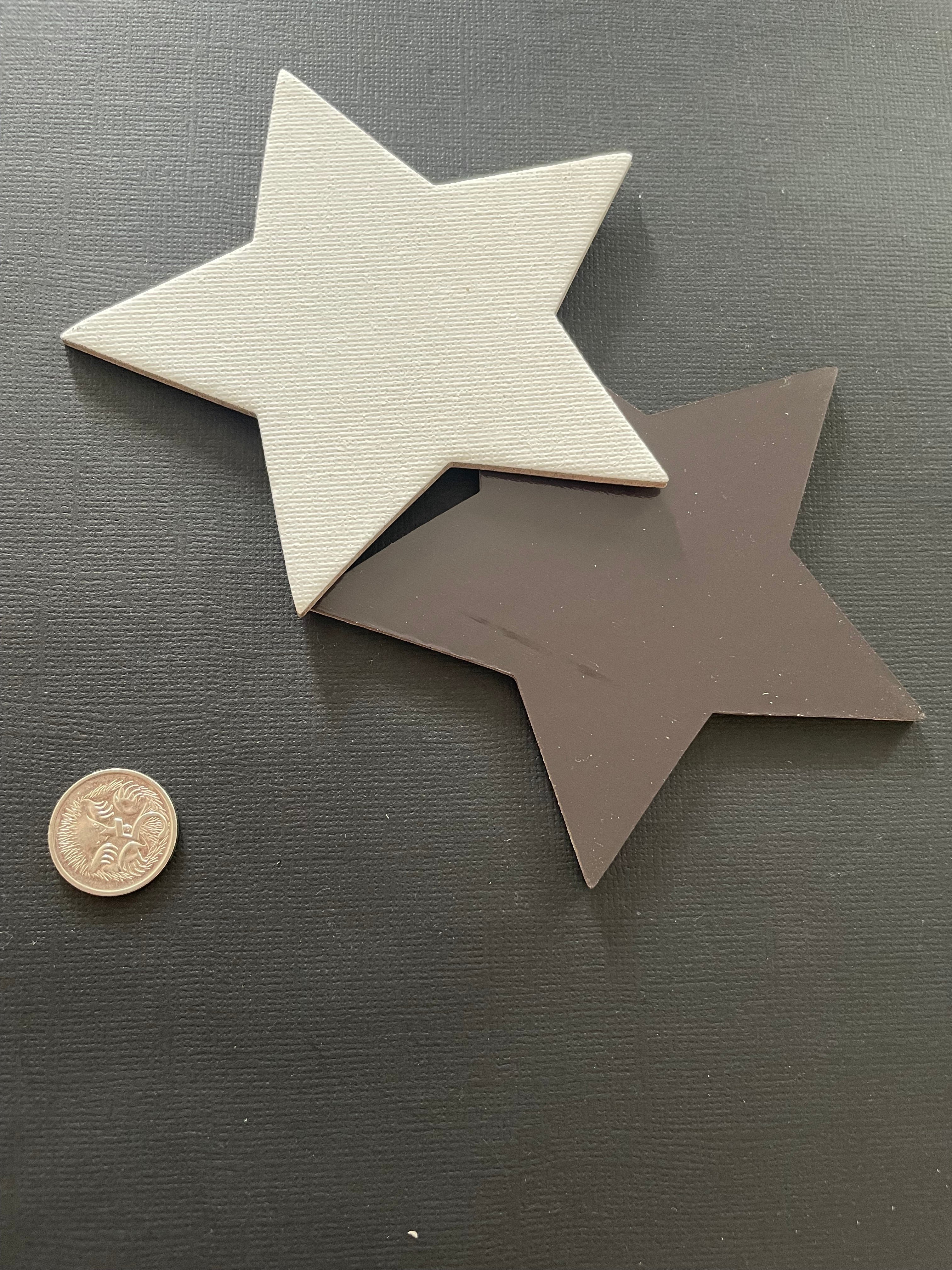 Canvas Magnet x 2 - Star