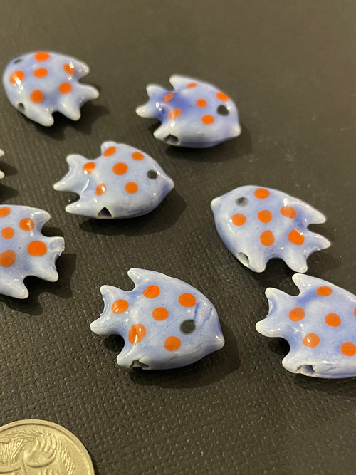Ceramic Fishies - Lilac