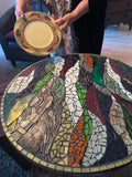 SOLD - Vintage Crockery Table