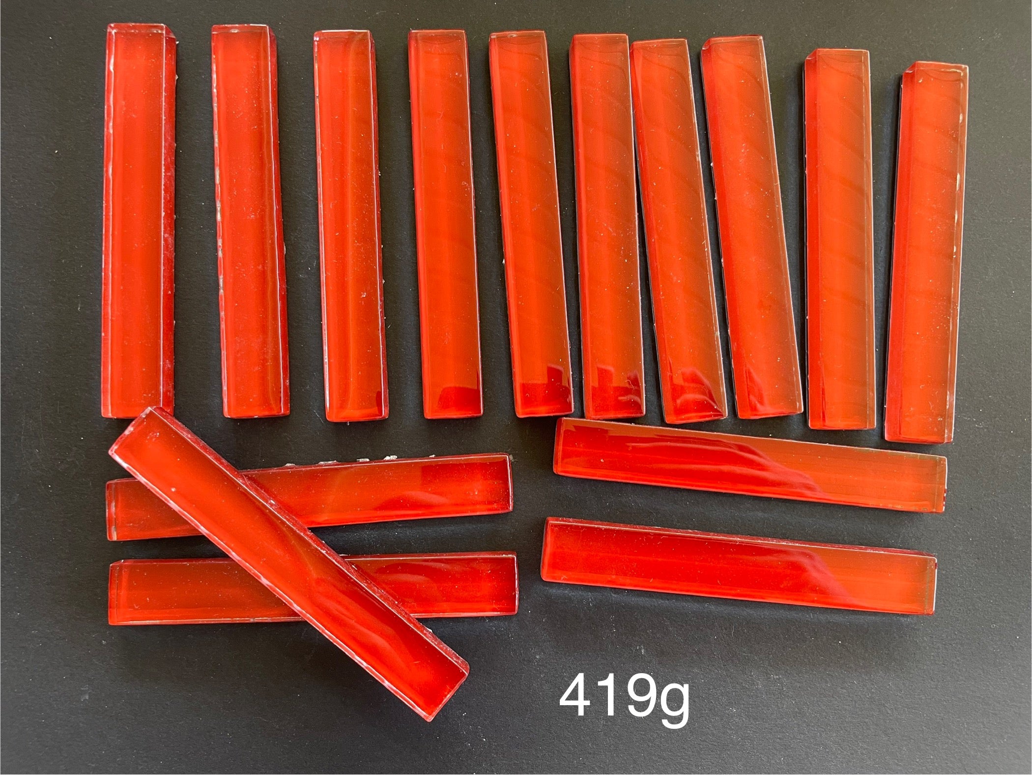 Glass Bars - Red
