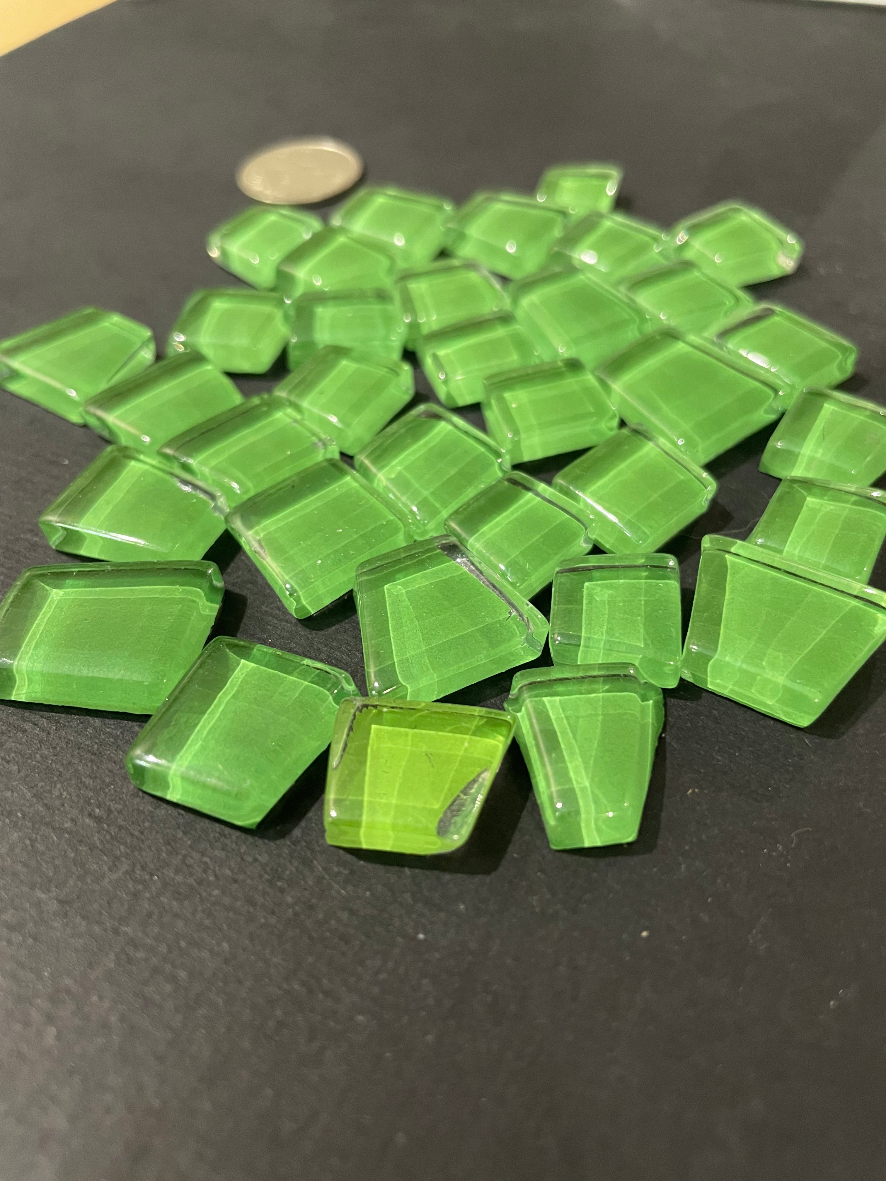 Green Glass Snippets