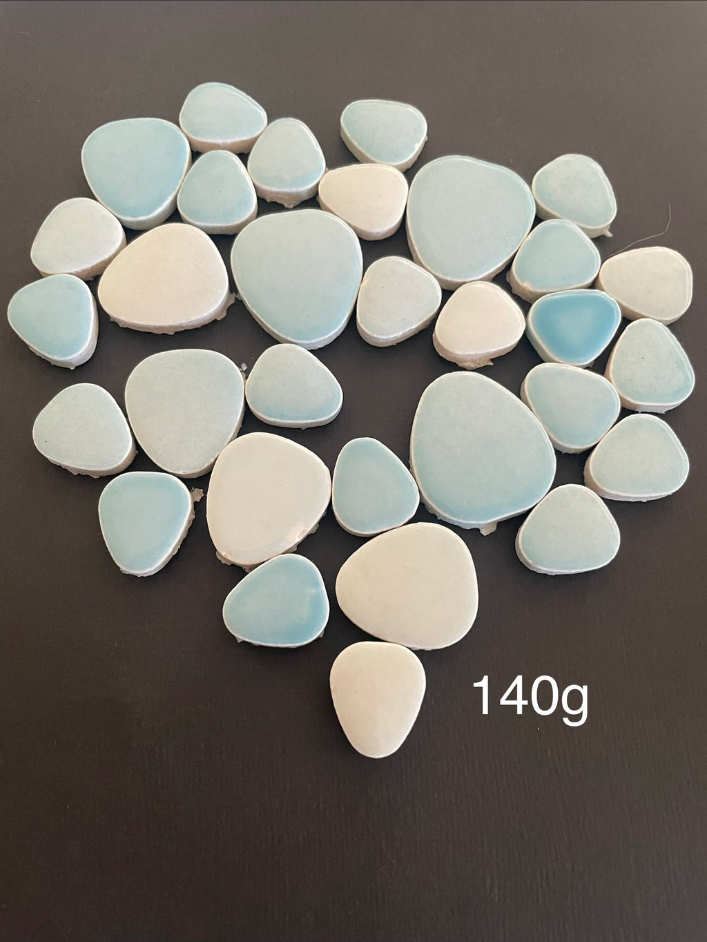 Ceramic Pebbles - Blues