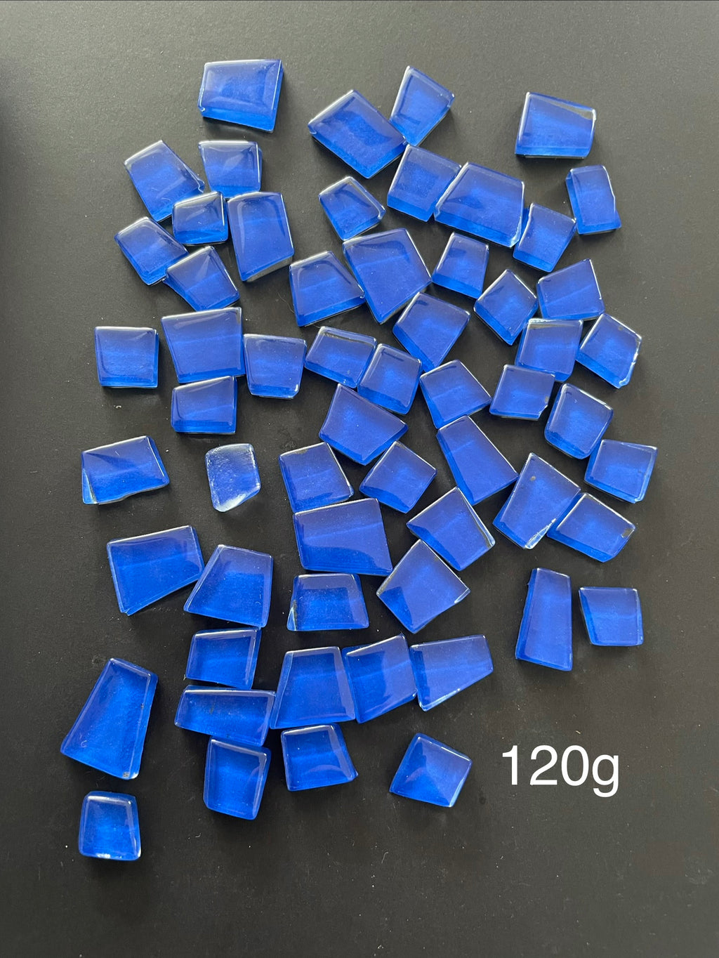 Medium Blue Glass Snippets