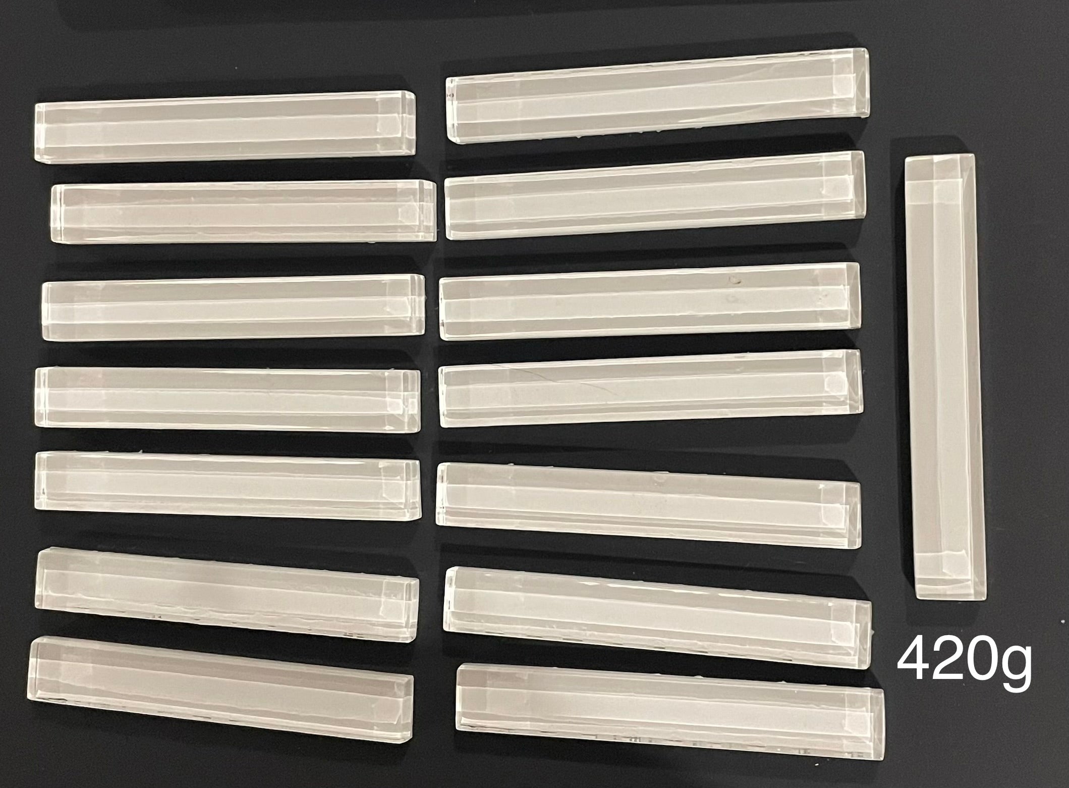 Glass Bars - White