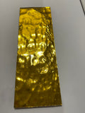 Mirrored Glass Sheet - Gold Wavy