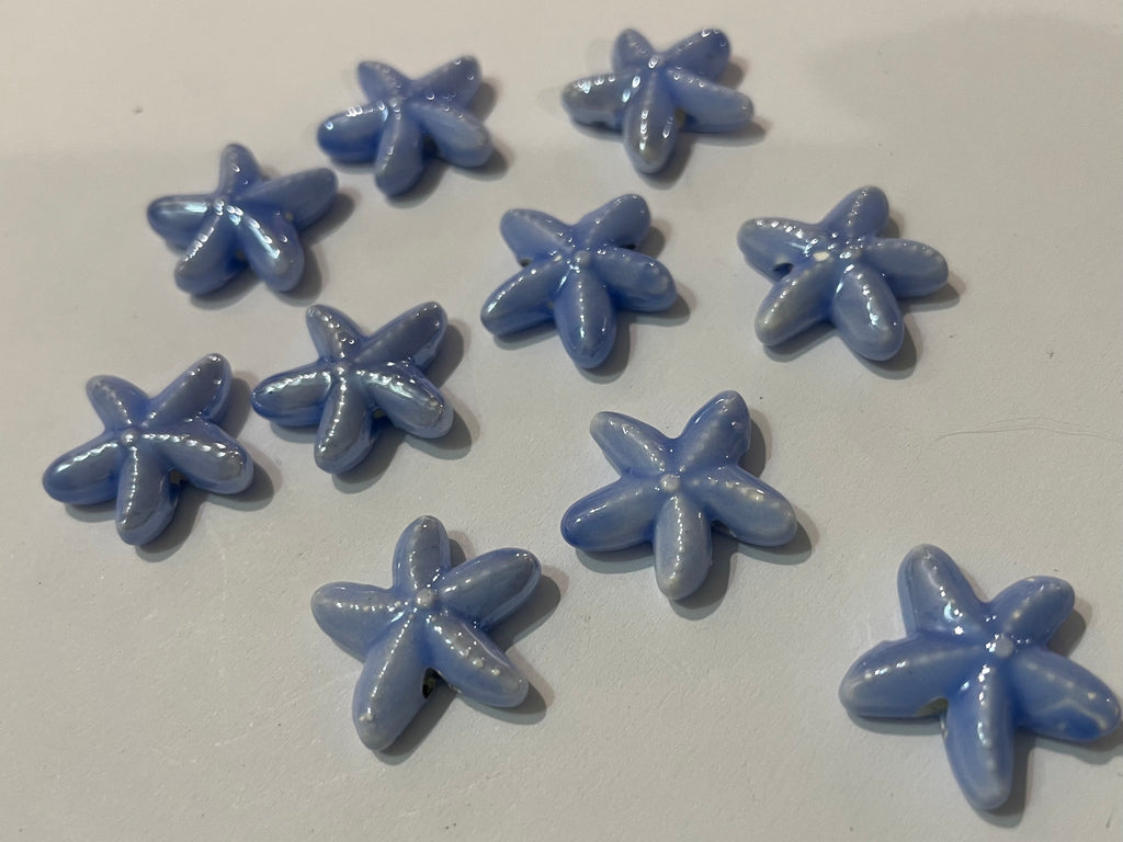 Ceramic Starfish - Light Blue