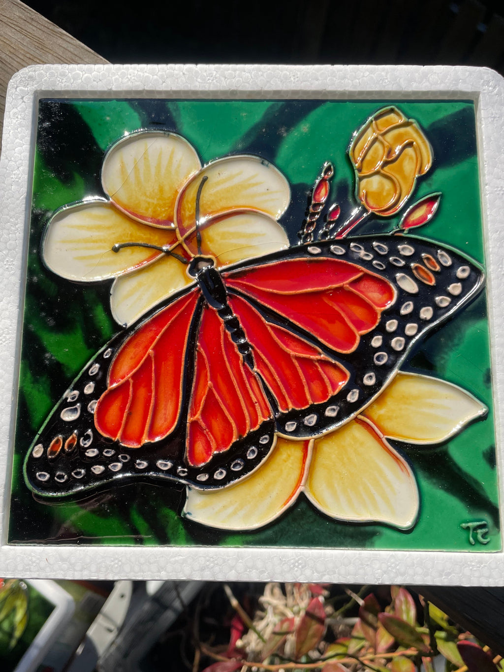 Stunning 3D tile - Butterfly