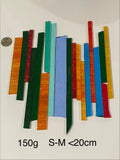 Stained Glass Strips - Transparent Mix Sml