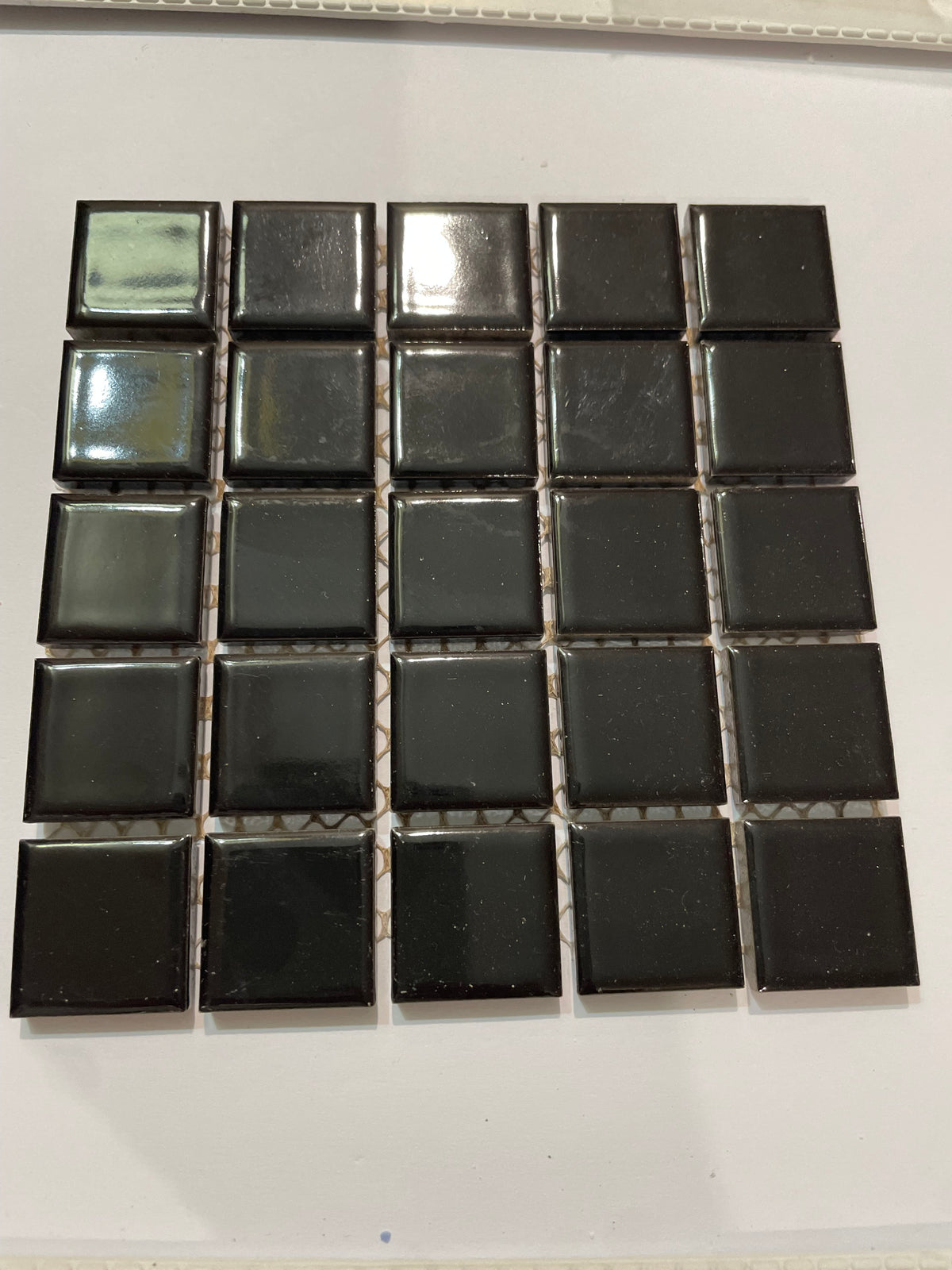 Ceramic Squares - Black Gloss