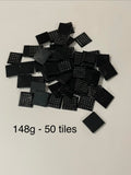20mm Glass Tile - Really Black