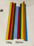 Stained Glass Strips - Transparent Mix Lg