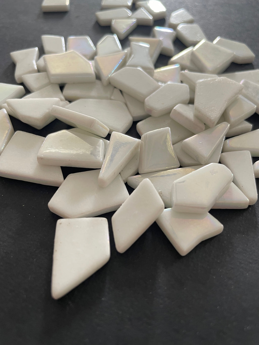 Puzzle Pieces - Iridised White