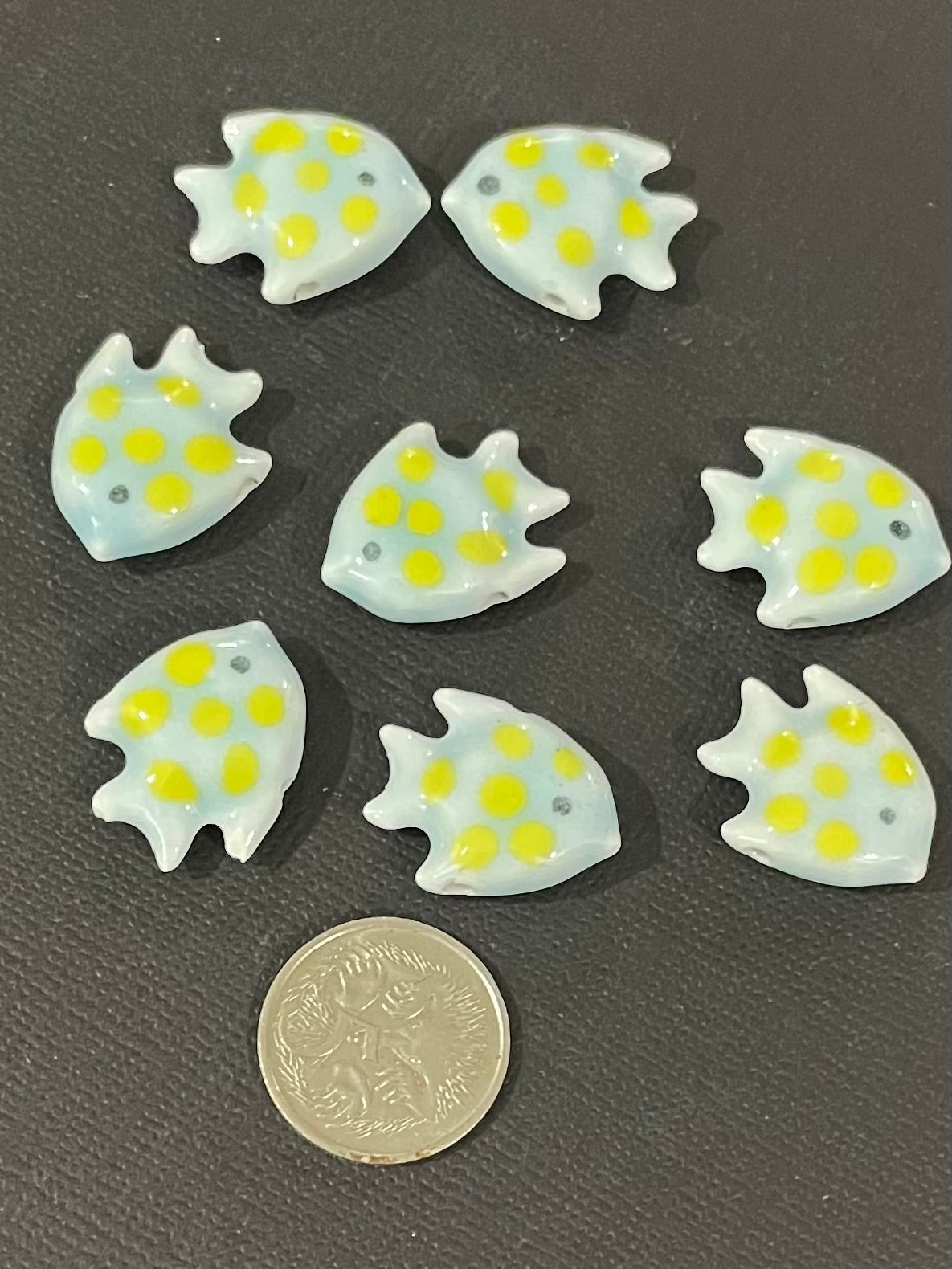 Ceramic Fishies - Mint