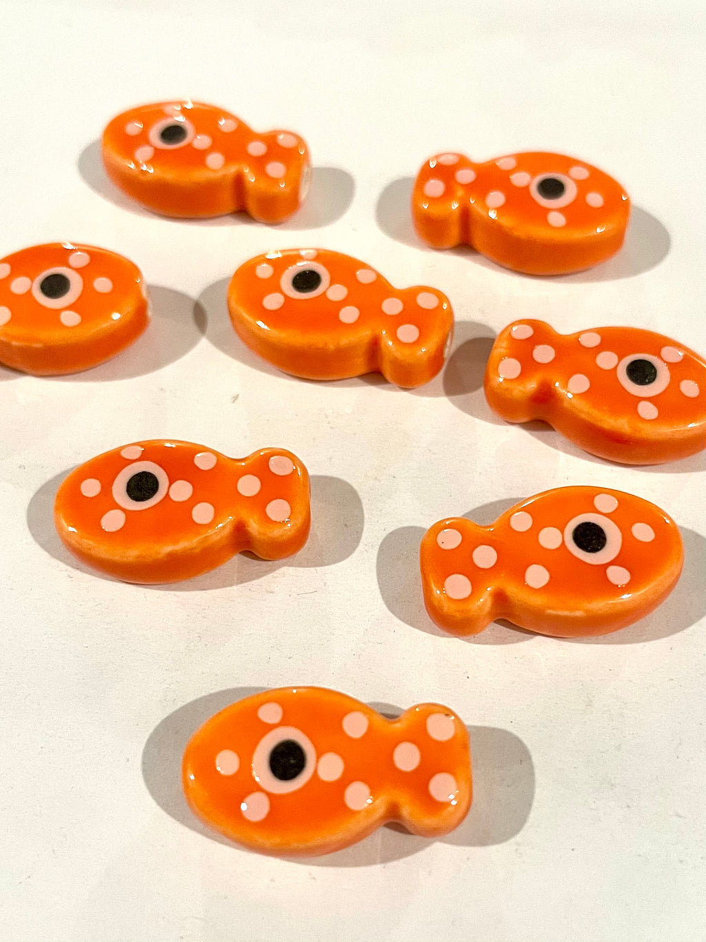 Spotty Fishies - Orange
