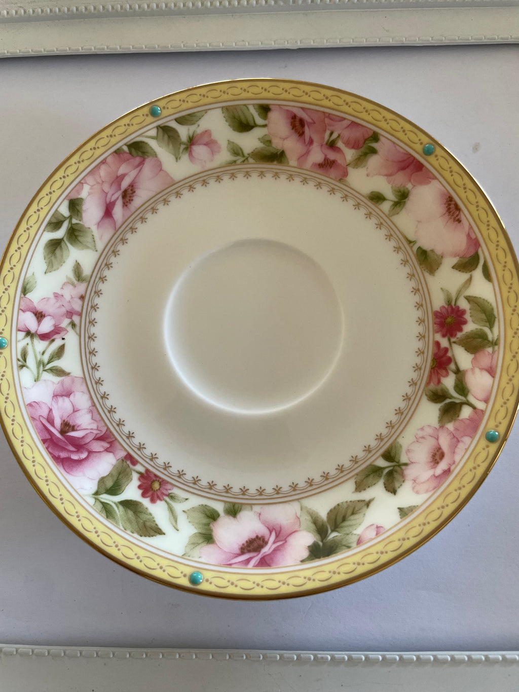 Whole Saucer - Noritake Hertford
