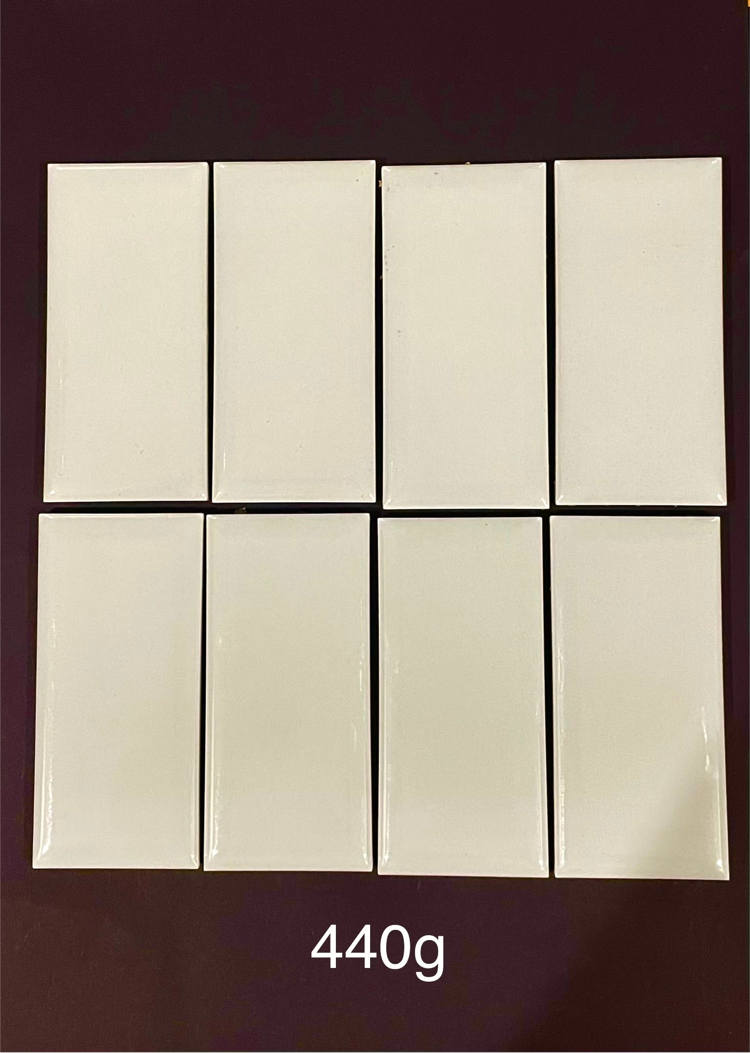 Soft mint ceramic tiles