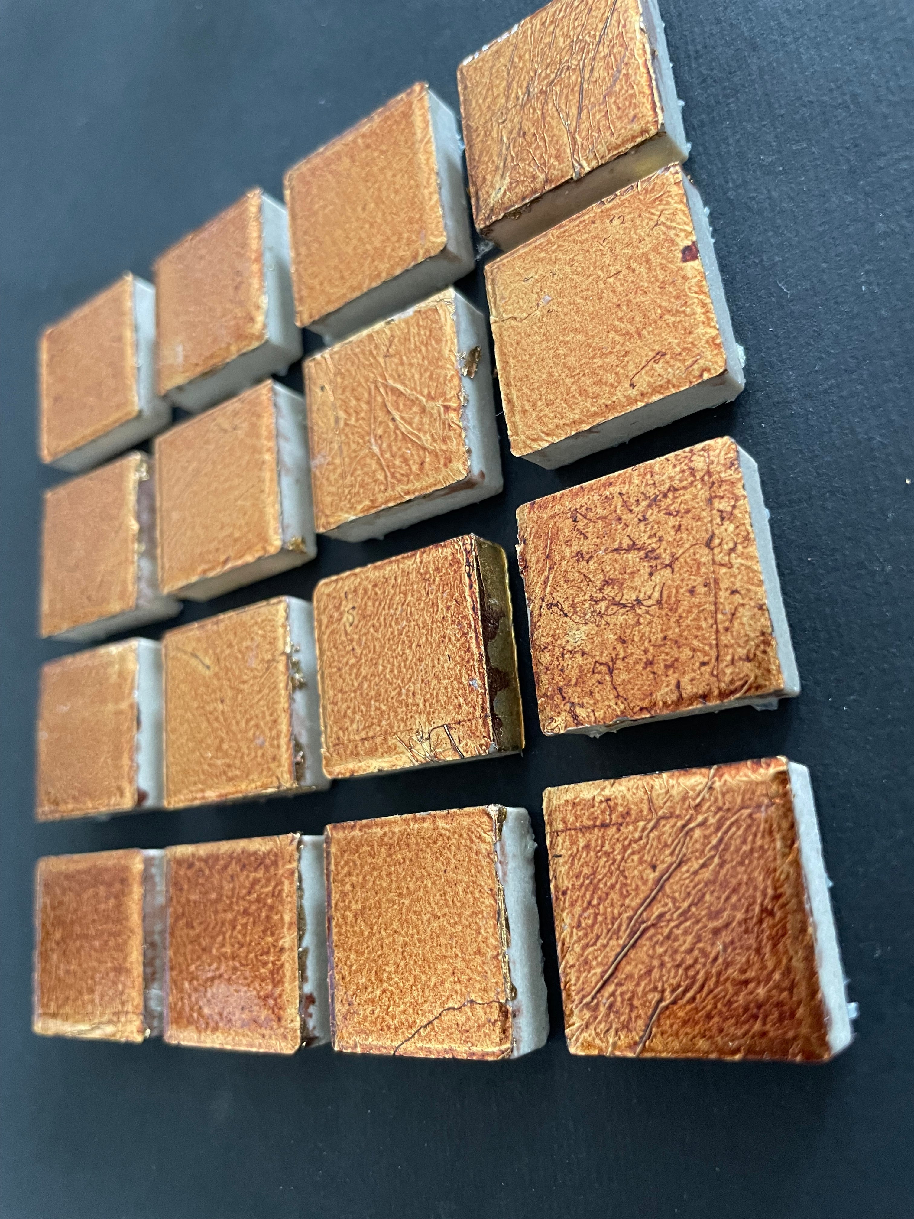 Ceramic Squares - Copper