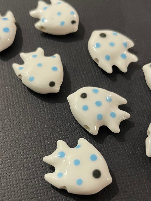 Ceramic Fishies - White