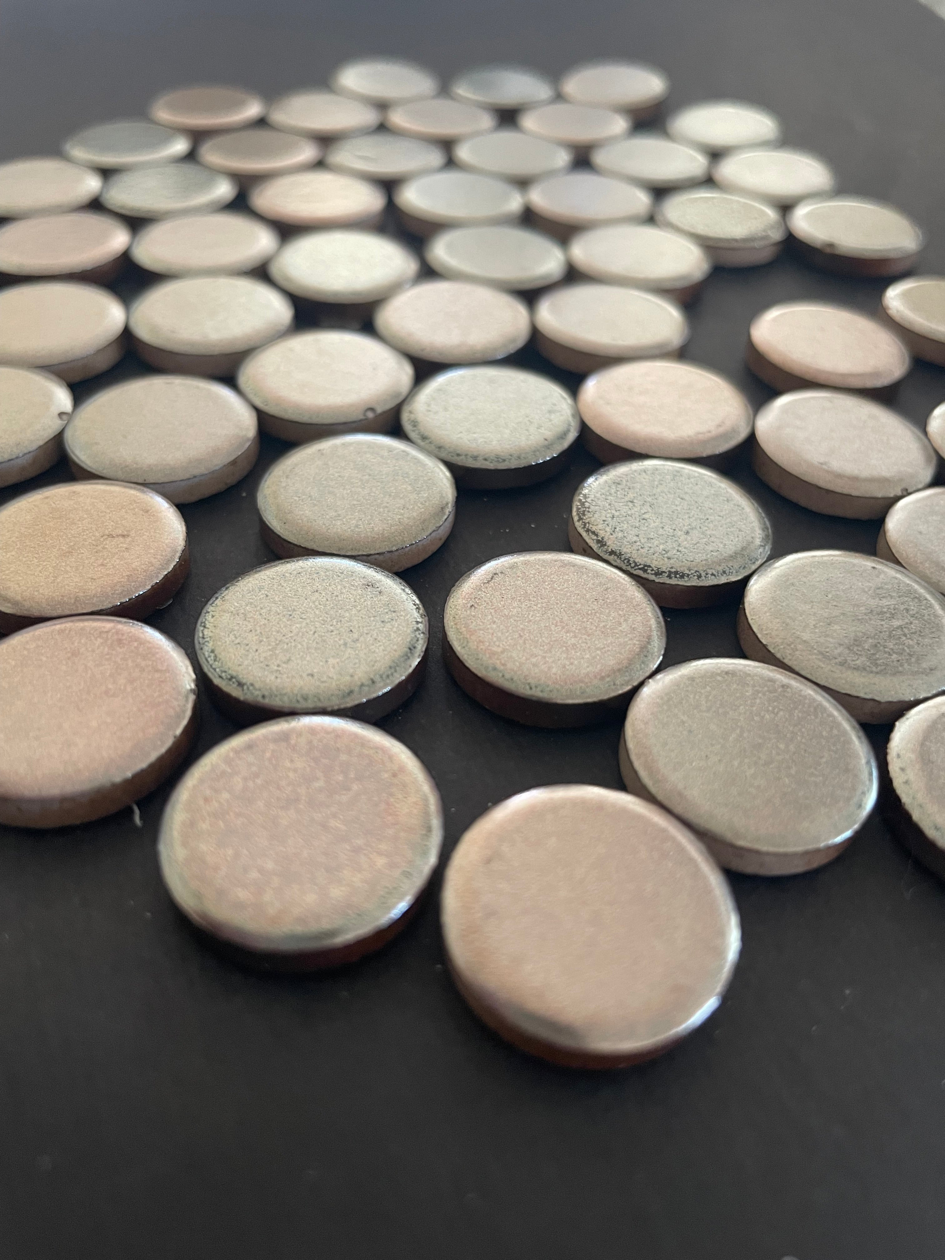 Metallic Penny Rounds