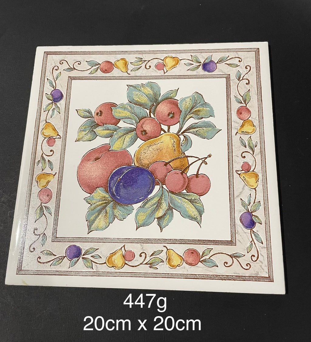 Vintage Fruit Feature Tile