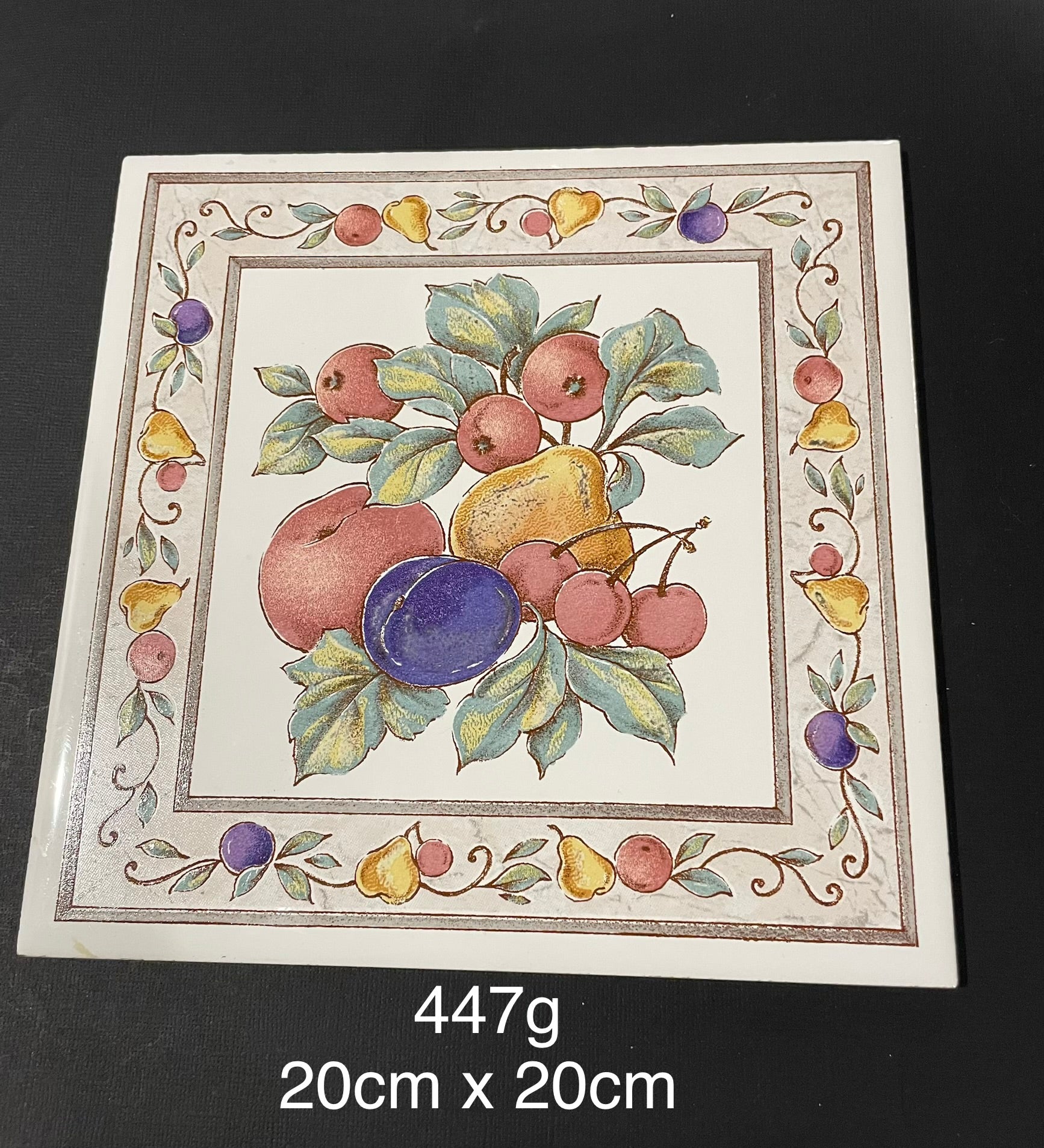 Vintage Fruit Feature Tile