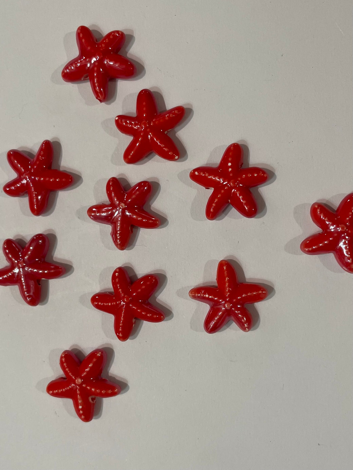 Ceramic Starfish - Red
