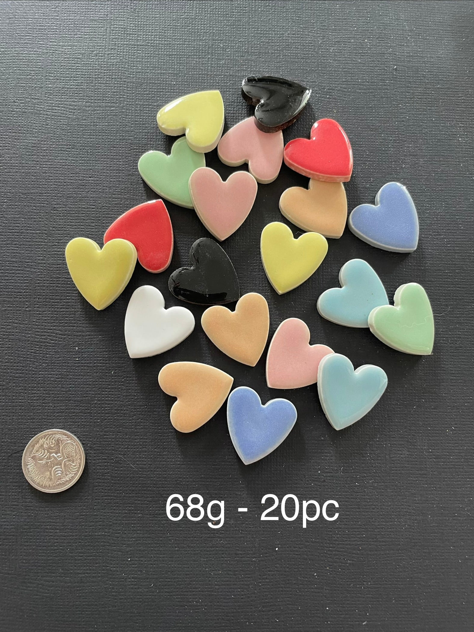 Coloured Hearts