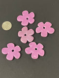 Ceramic Flowers - Purple