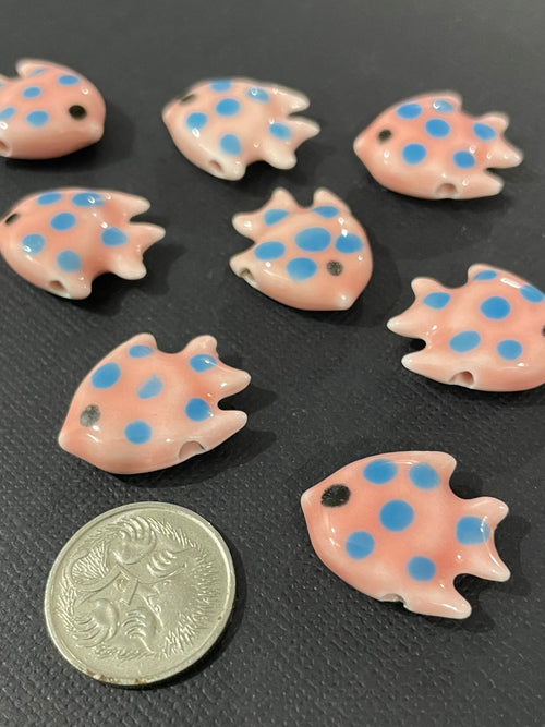 Ceramic Fishies - Pink