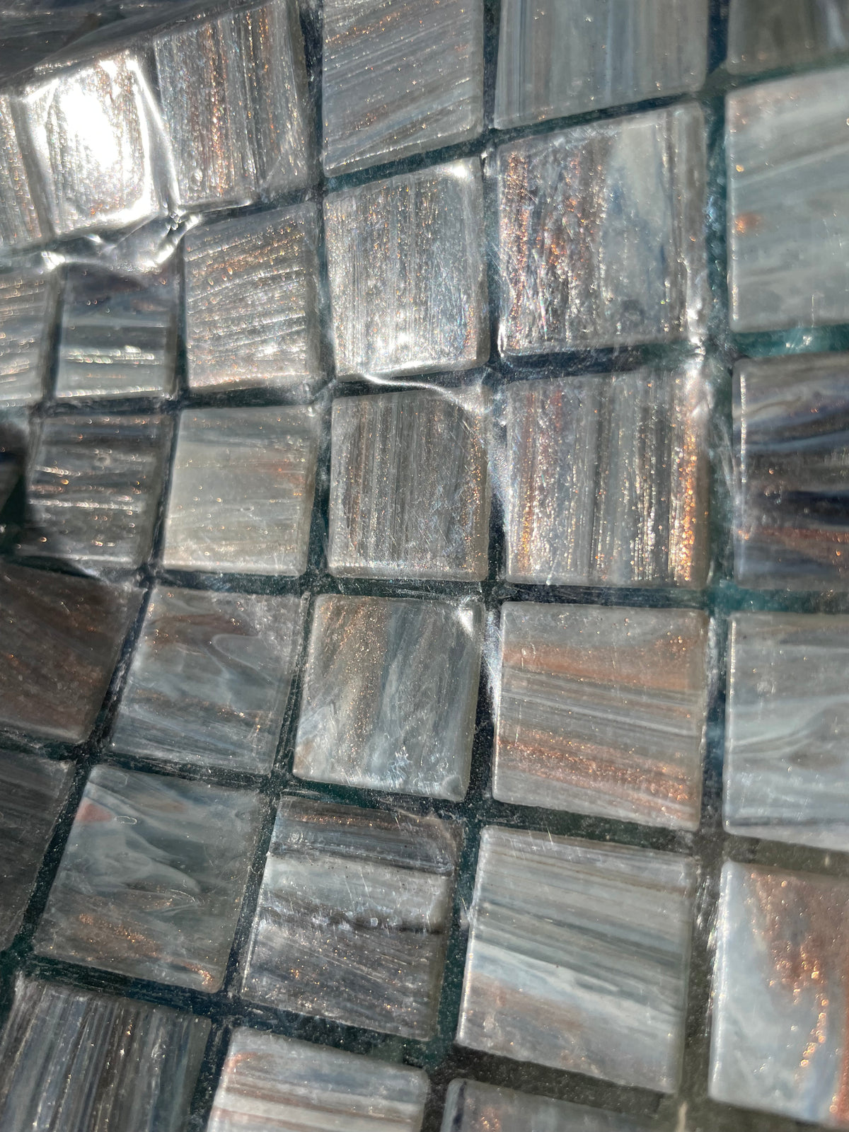 20mm Vitreous Glass Tiles - Sparklers