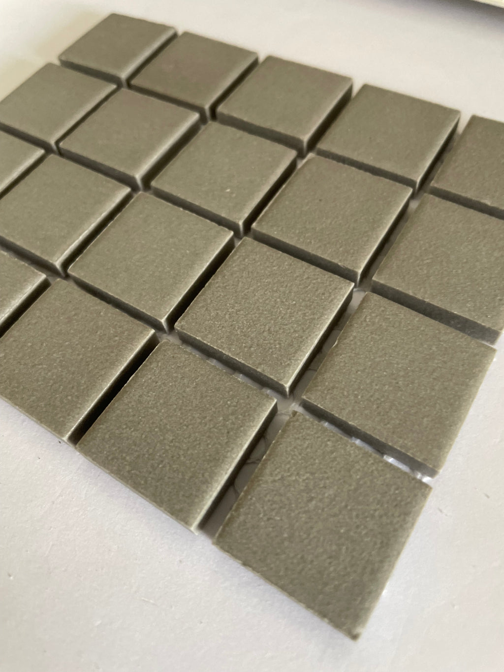 Ceramic Squares - Charcoal Grey