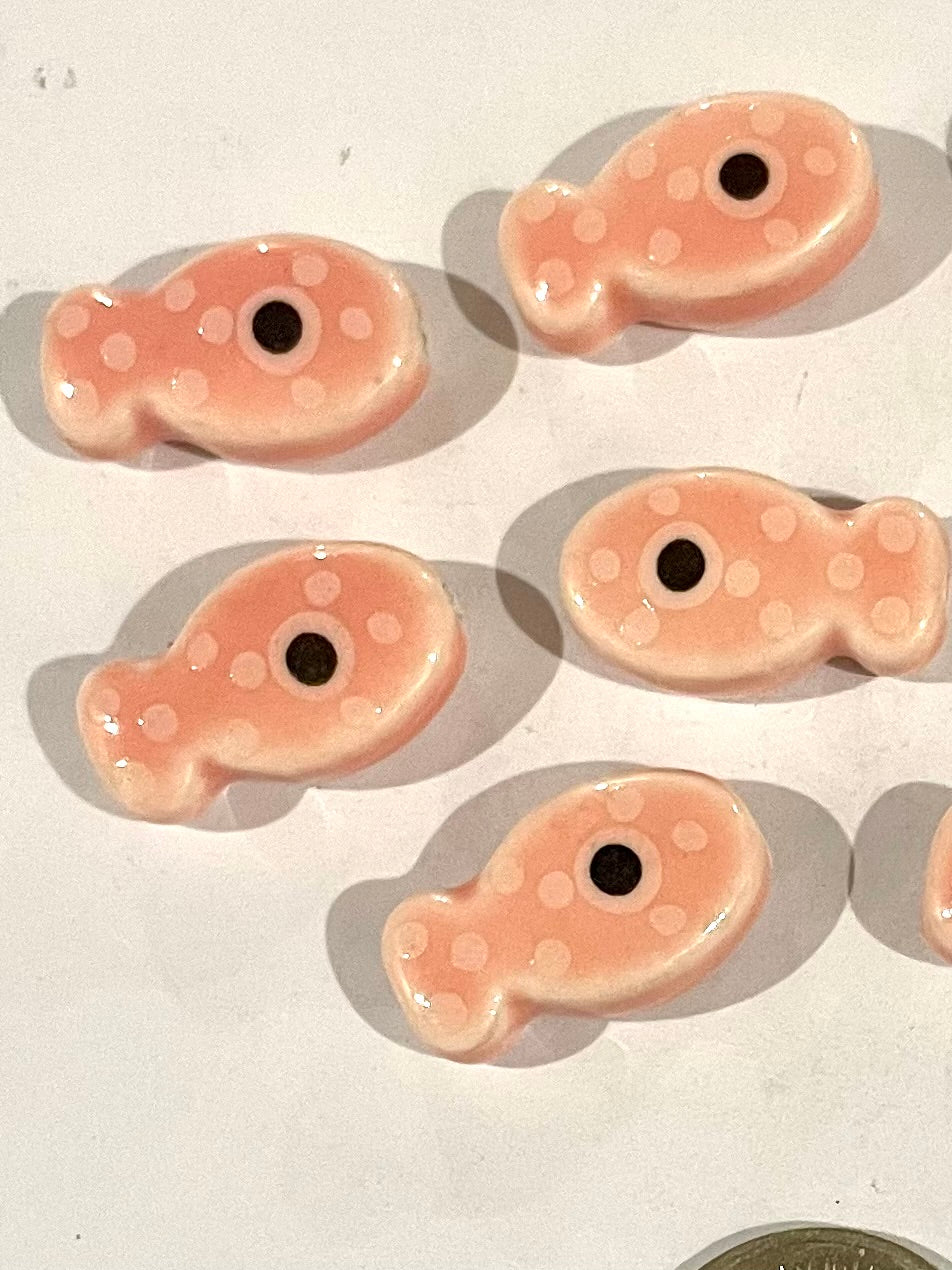 Spotty Fishies - Pink