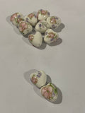 Floral Heart Beads - Pretty in Pink