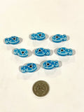 Spotty Fishies - Teal