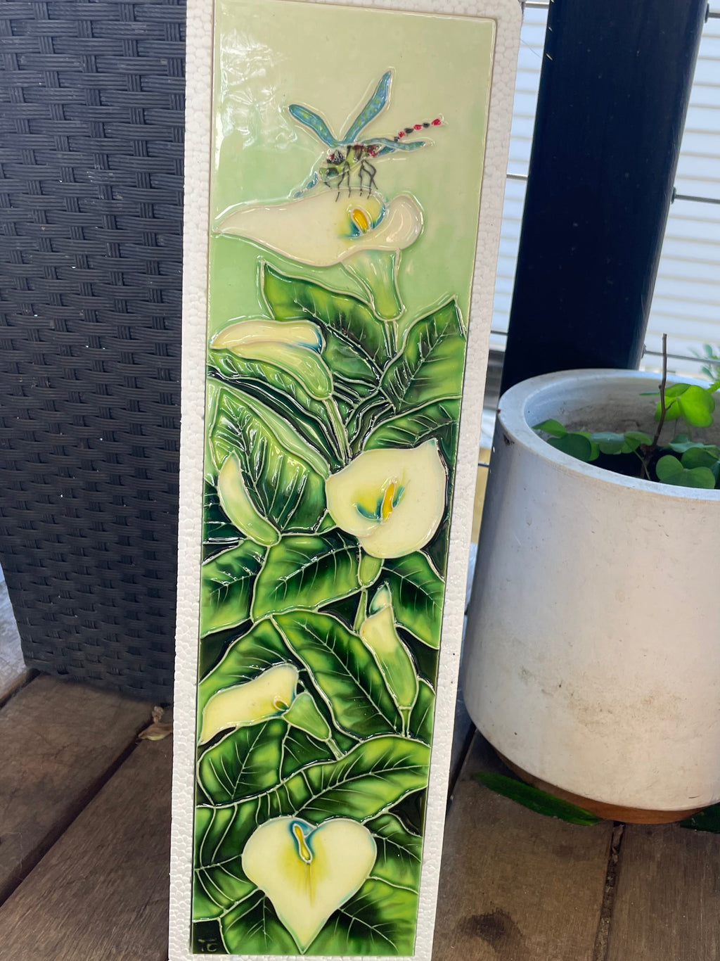 Stunning 3D tile - Arum Lily