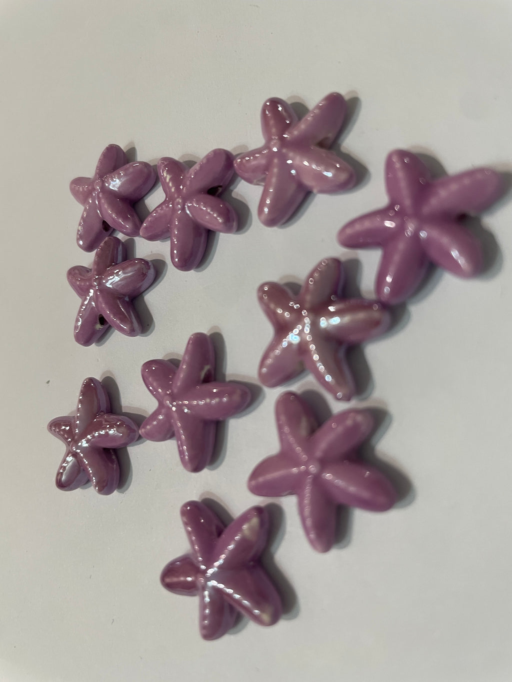Ceramic Starfish - Purple
