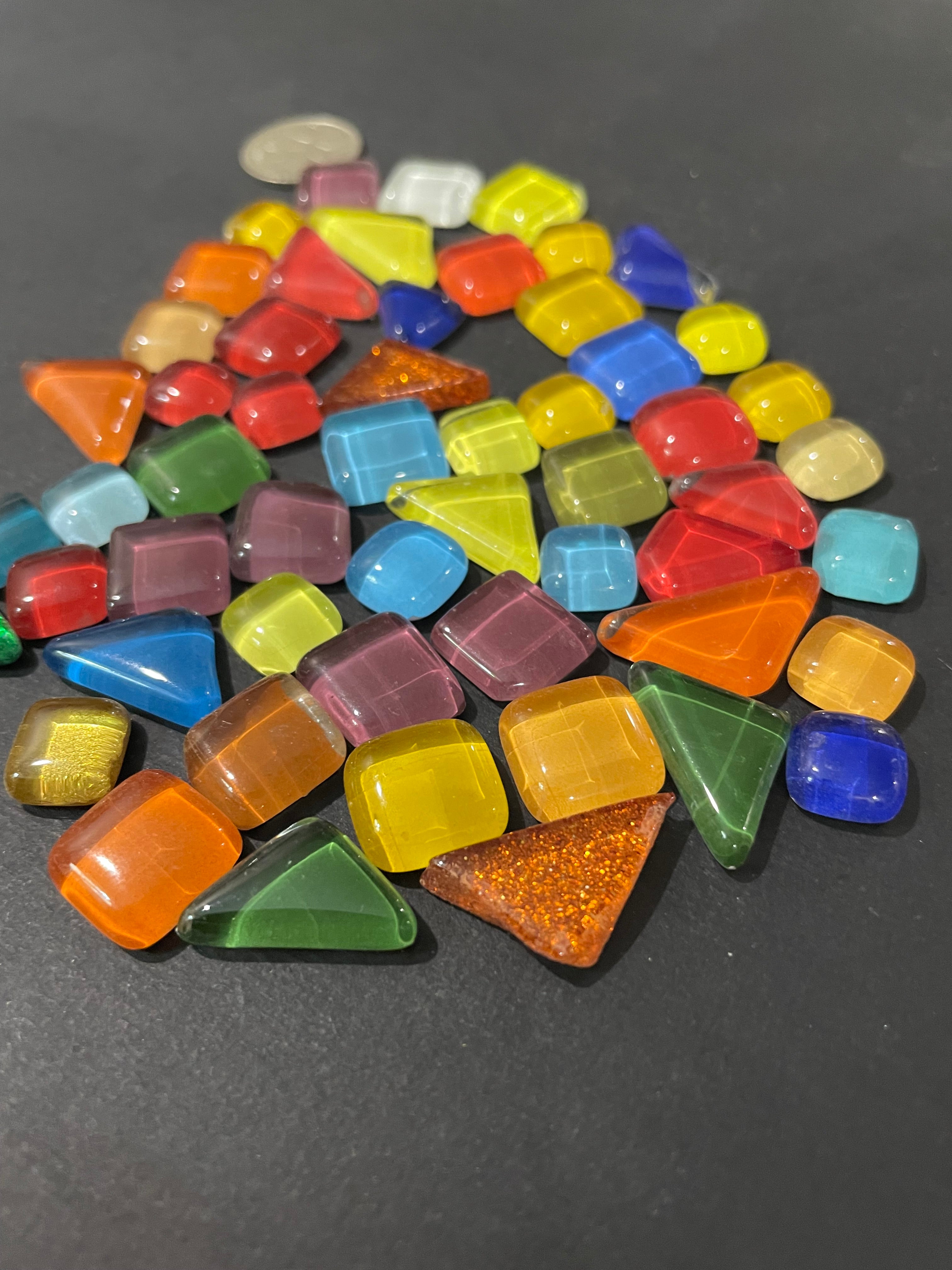 Mixed Glitter Gems