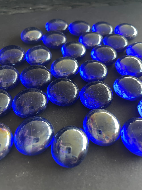 Blue Glass Gems