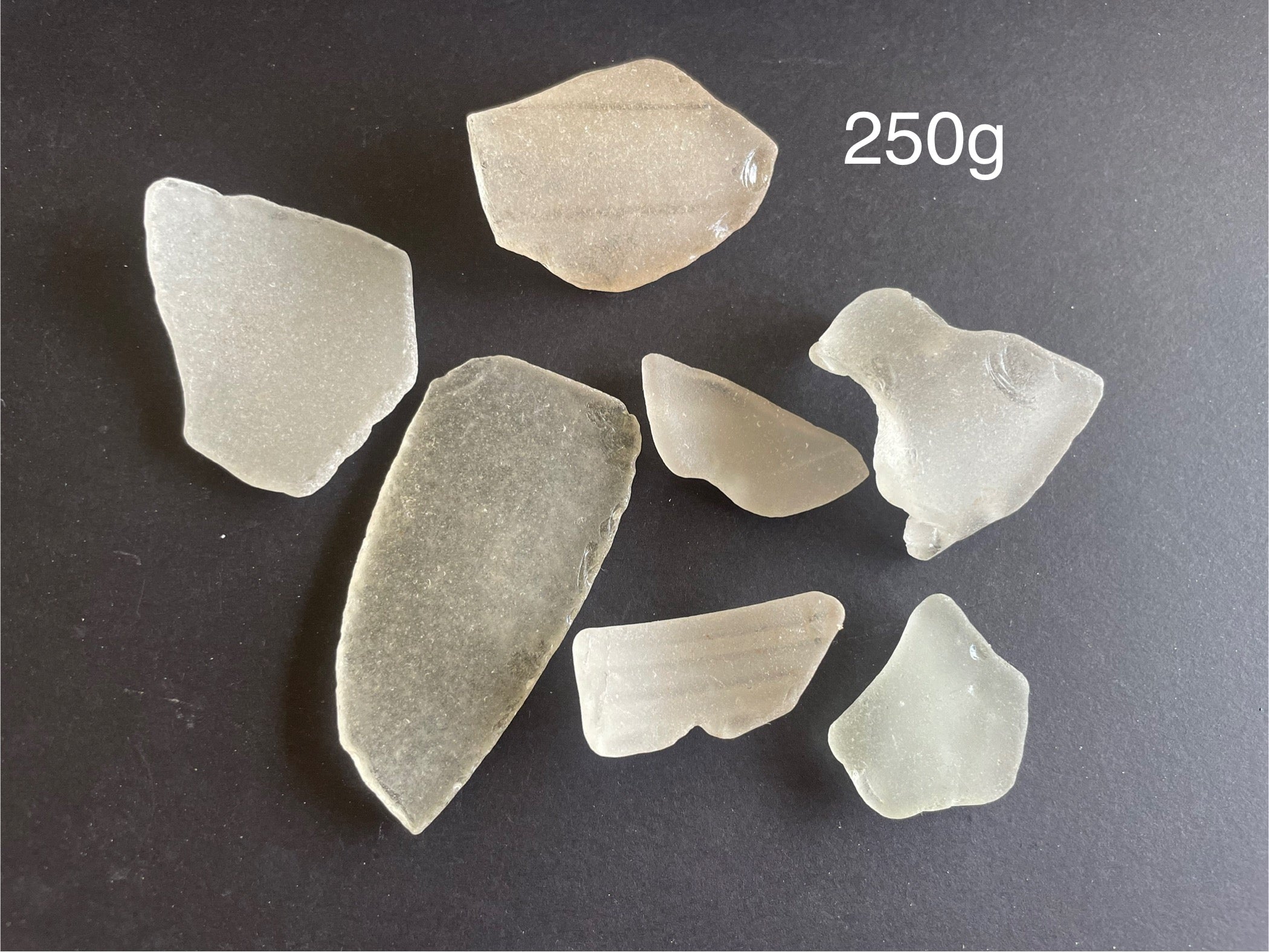 Chunky Clear Seaglass