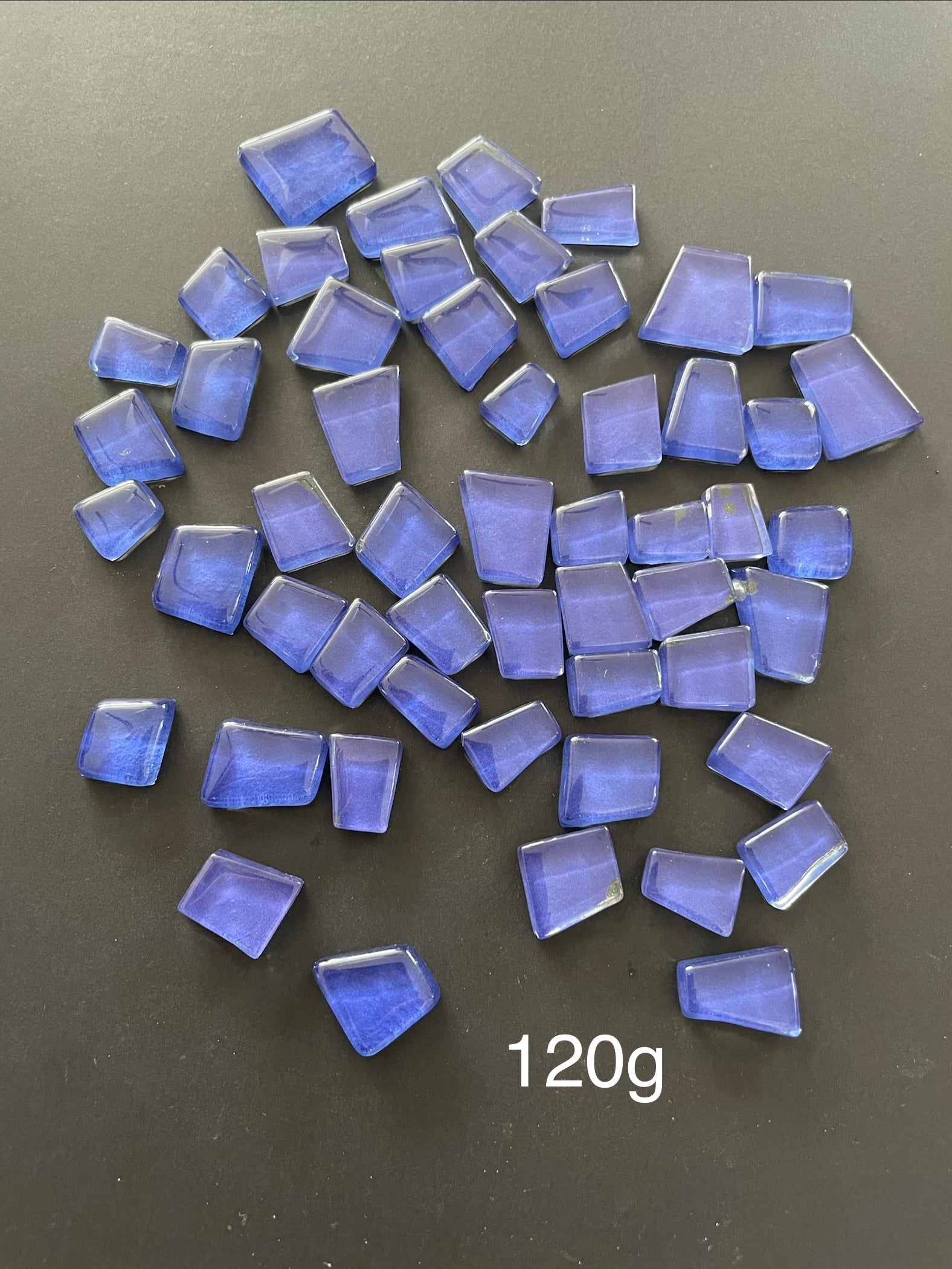 Dark Blue Glass Snippets
