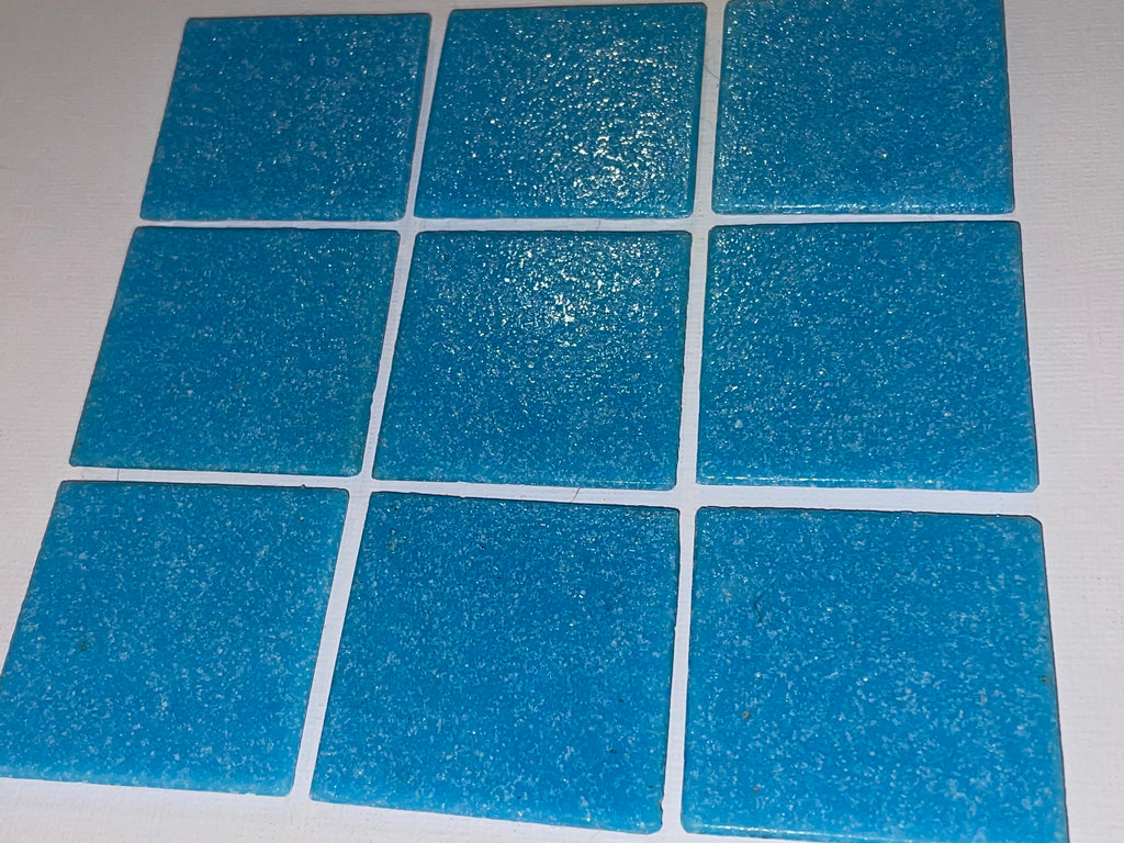 Vitreous Glass Squares - Lg - Light Blue