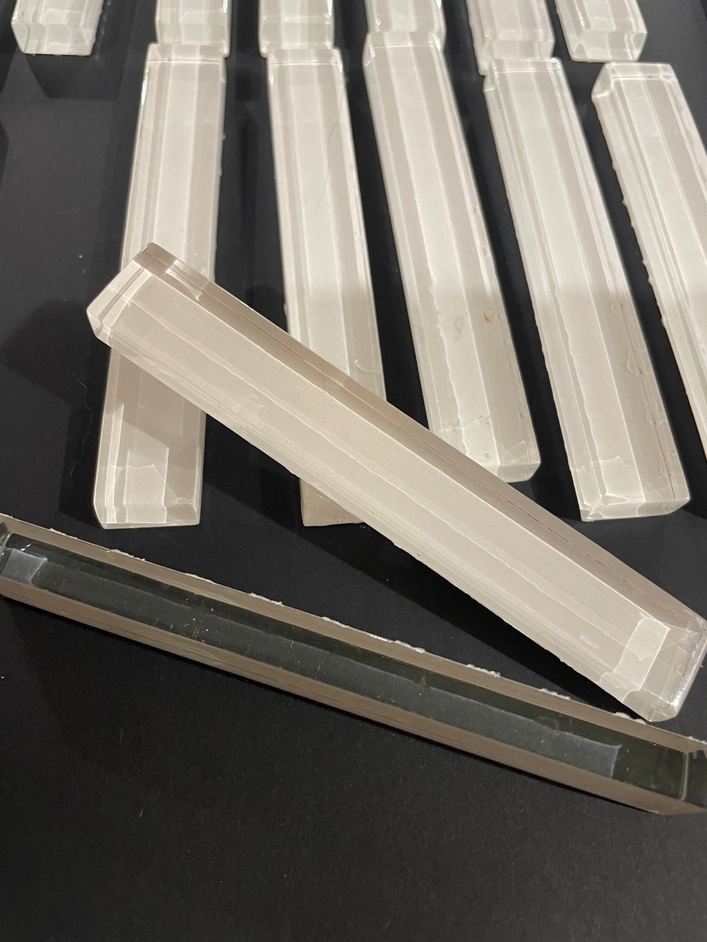 Glass Bars - White